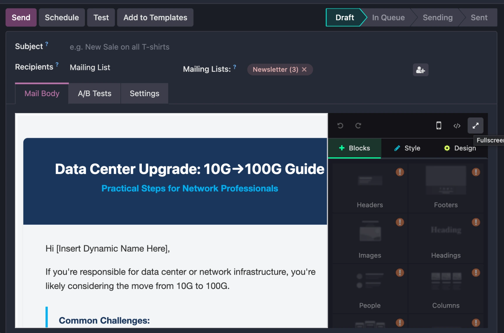 Showing the rendered visual output of the custom HTML